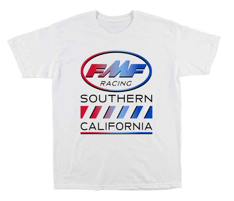 Vision Streetwear Brand - เสื้อยืดลายกราฟิกแบรนด์ท่อไอเสียมอเตอร์ไซค์วิบาก VISION FMF ผ้าฝ้าย สำหรับผู้ชายและผู้หญิง สไตล์สตรีทแวร์