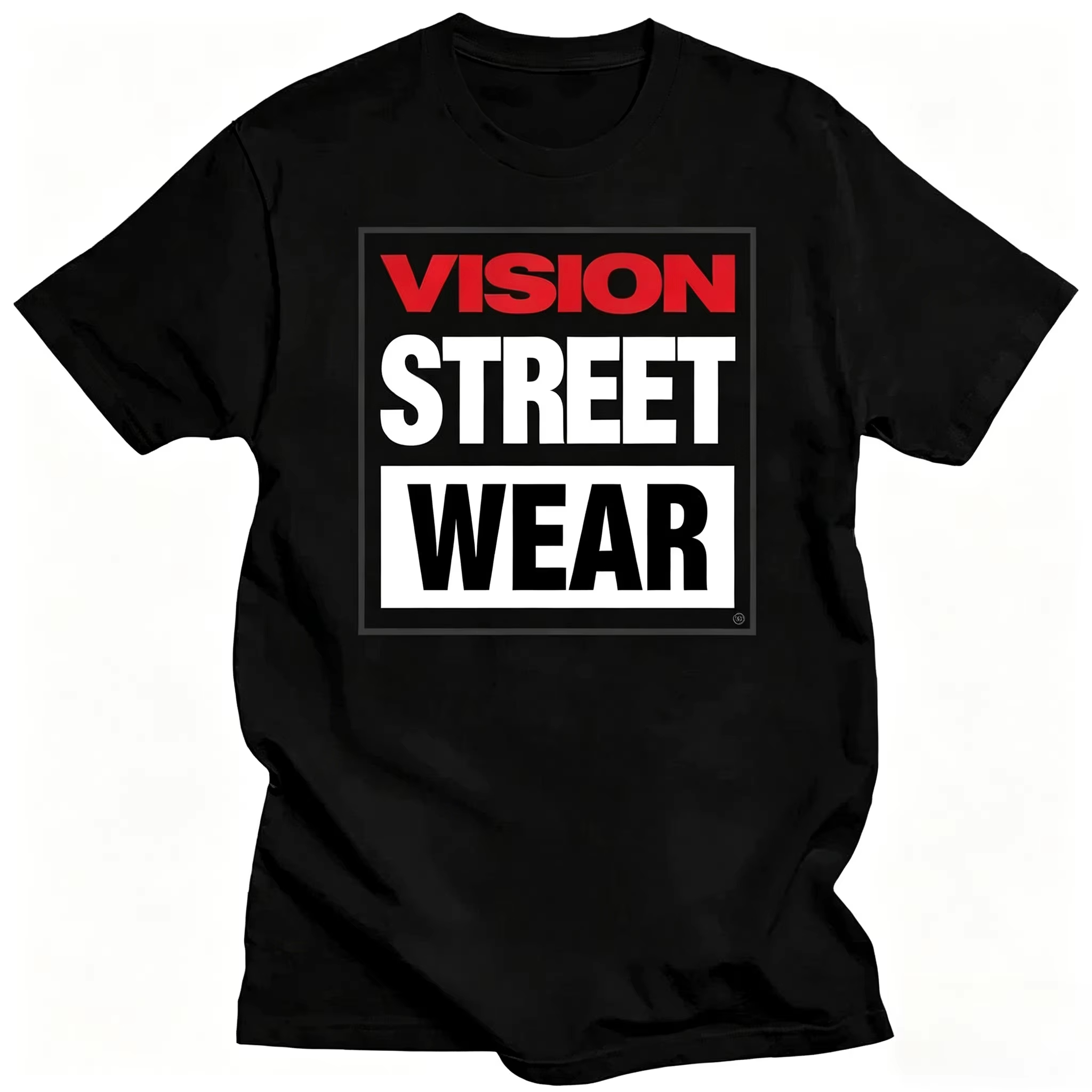 Vision Streetwear Brand - วิชั่น เวア แฟชั่น เทรนดี้ สเก็ตบอร์ดแบรนด์เสื้อยืดผ้าฝ้ายเสื้อยืดกราฟิกผู้ชายผู้หญิงฤดูร้อนสตรีทแวร์
