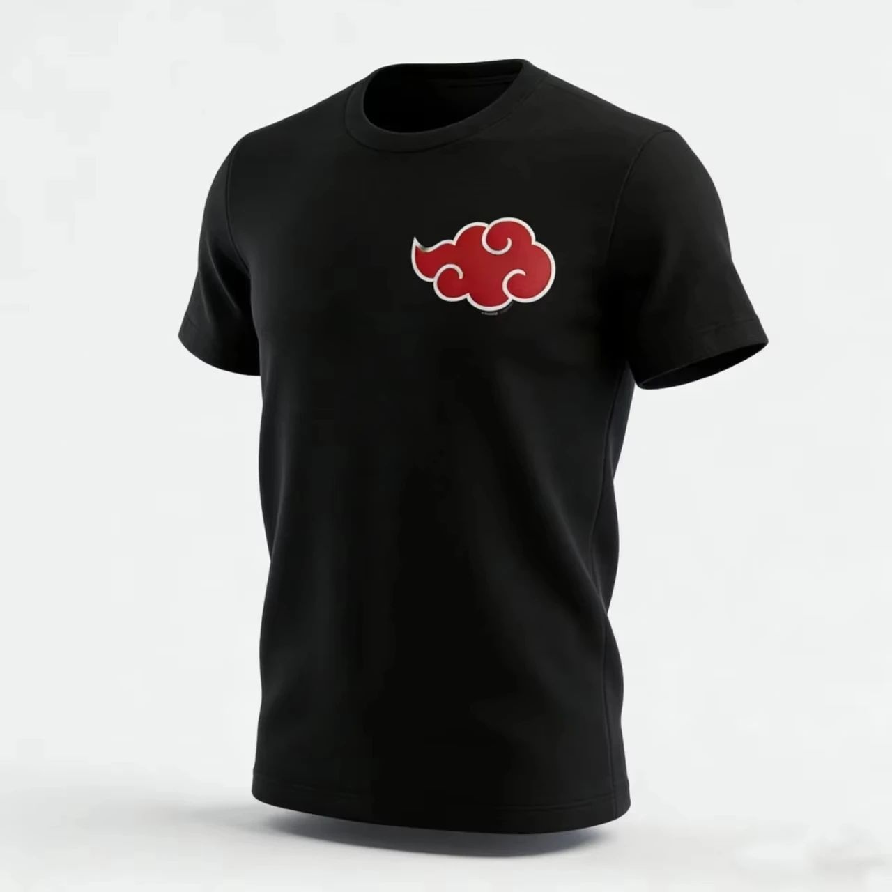 Streetwear Brand In Japan - เสื้อยืดพิมพ์ลายเมฆอะคาสึกิจากอนิเมะญี่ปุ่น เสื้อยืดแขนสั้นผู้ชายสไตล์สตรีทแวร์ เสื้อยืดแบรนด์ดังสำหรับผู้ชาย