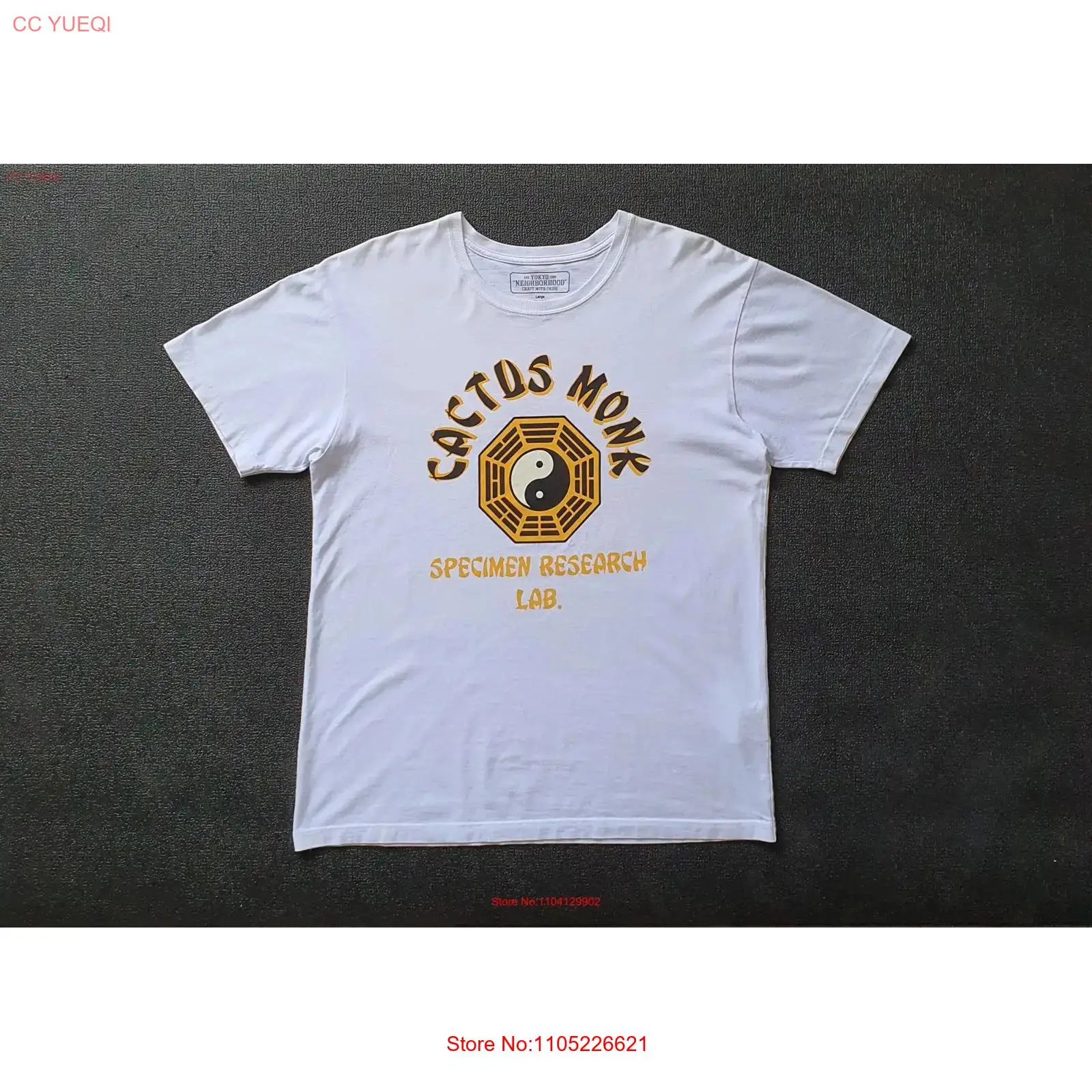 Streetwear Brand In Japan - เสื้อยืด NEIGHBORHOOD NBHD Japan Cactus Monk