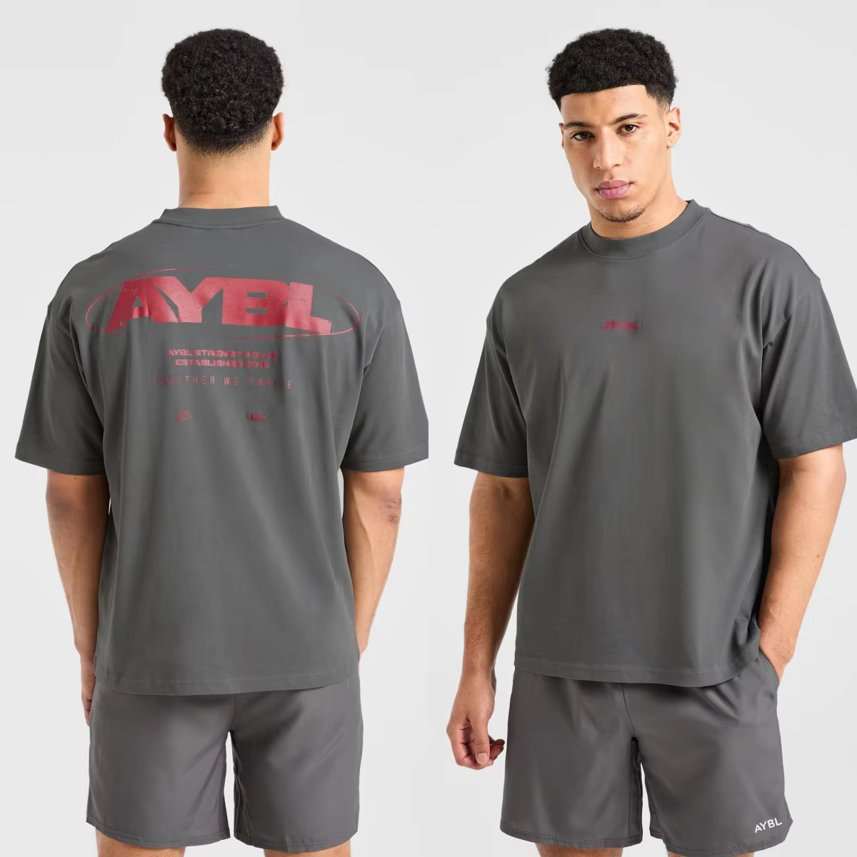 Streetwear Brands Logo - เสื้อยืดแบรนด์ GYM Classic Logo Strength Fitness