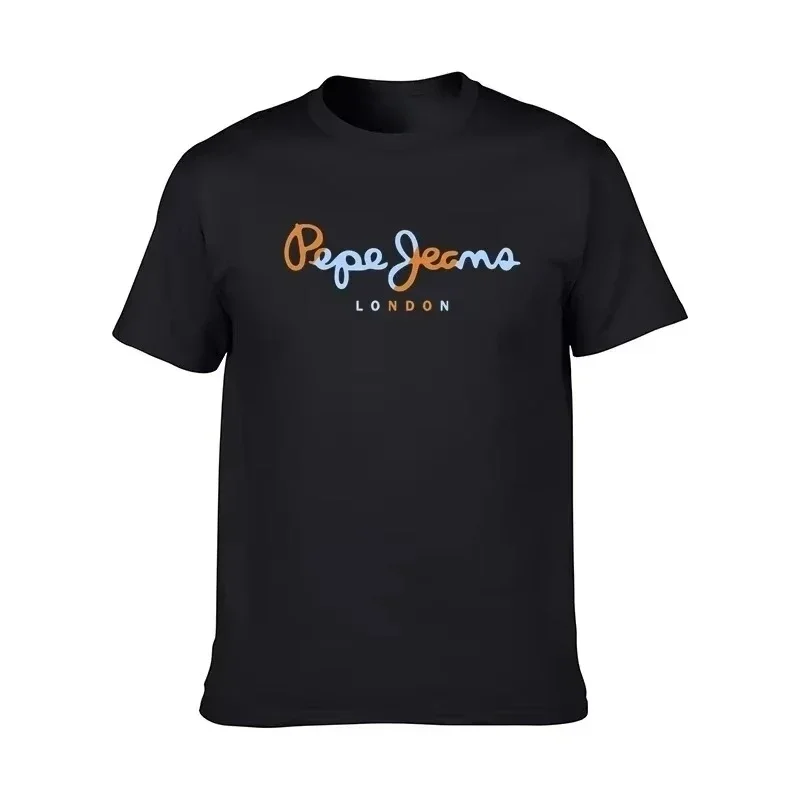 Streetwear Brands Logo - เสื้อยืดแขนสั้นโลโก้ Pepe Jeans London สำหรับผู้หญิง ผู้ชาย