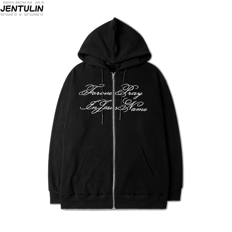 Streetwear Brand Aesthetic - เสื้อฮู้ดซิปหลวมสไตล์เรโทรพิมพ์ลายตัวอักษรฮิปฮอป แบรนด์เทรนดี้ แฟชั่นลำลองสไตล์ฮาราจูกุ เสื้อโอเวอร์ไซส์สำหรับผู้หญิงและผู้ชาย