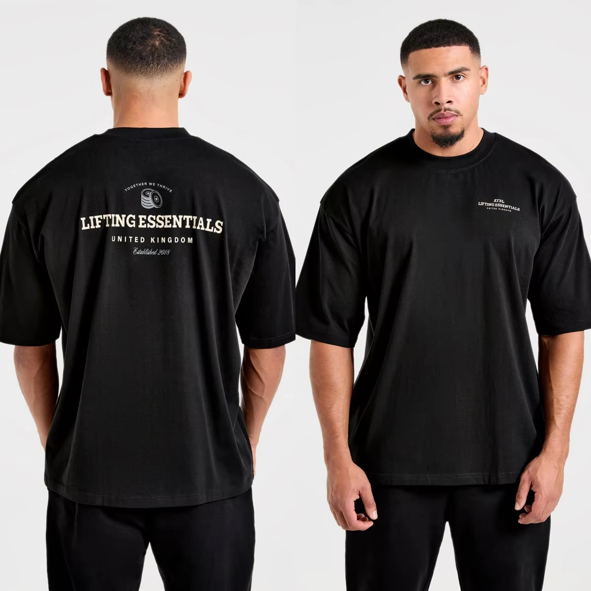 Streetwear Brands Logo - เสื้อยืดแบรนด์ New GYM Classic Logo Strength