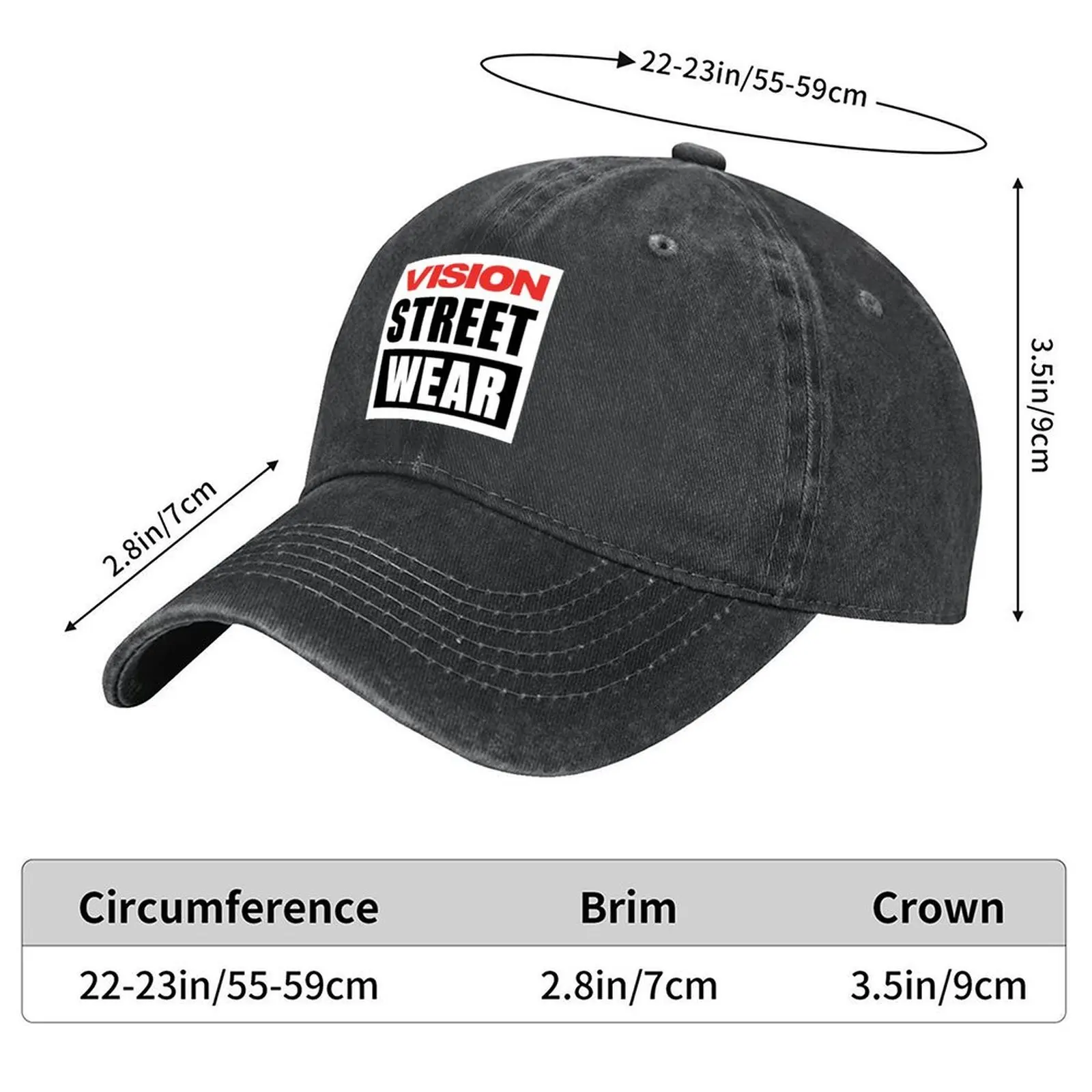 VISION STREET WEAR หมวกเบสบอล  - Vision Streetwear Brand บทวิจารณ์และราคา