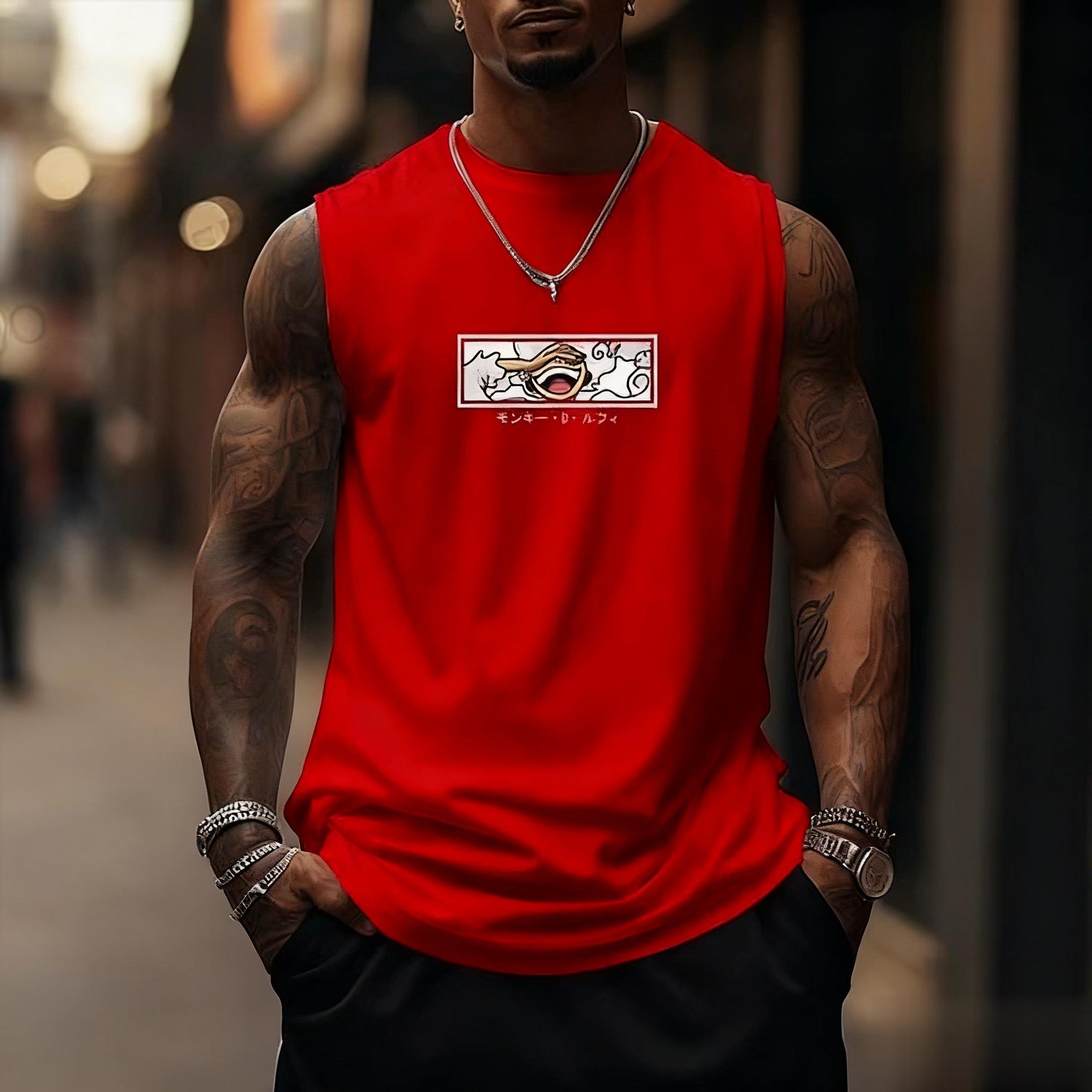 เสื้อกล้ามวันพีซ ลูฟี่ เกียร์  - Streetwear Brand In Japan บทวิจารณ์และราคา