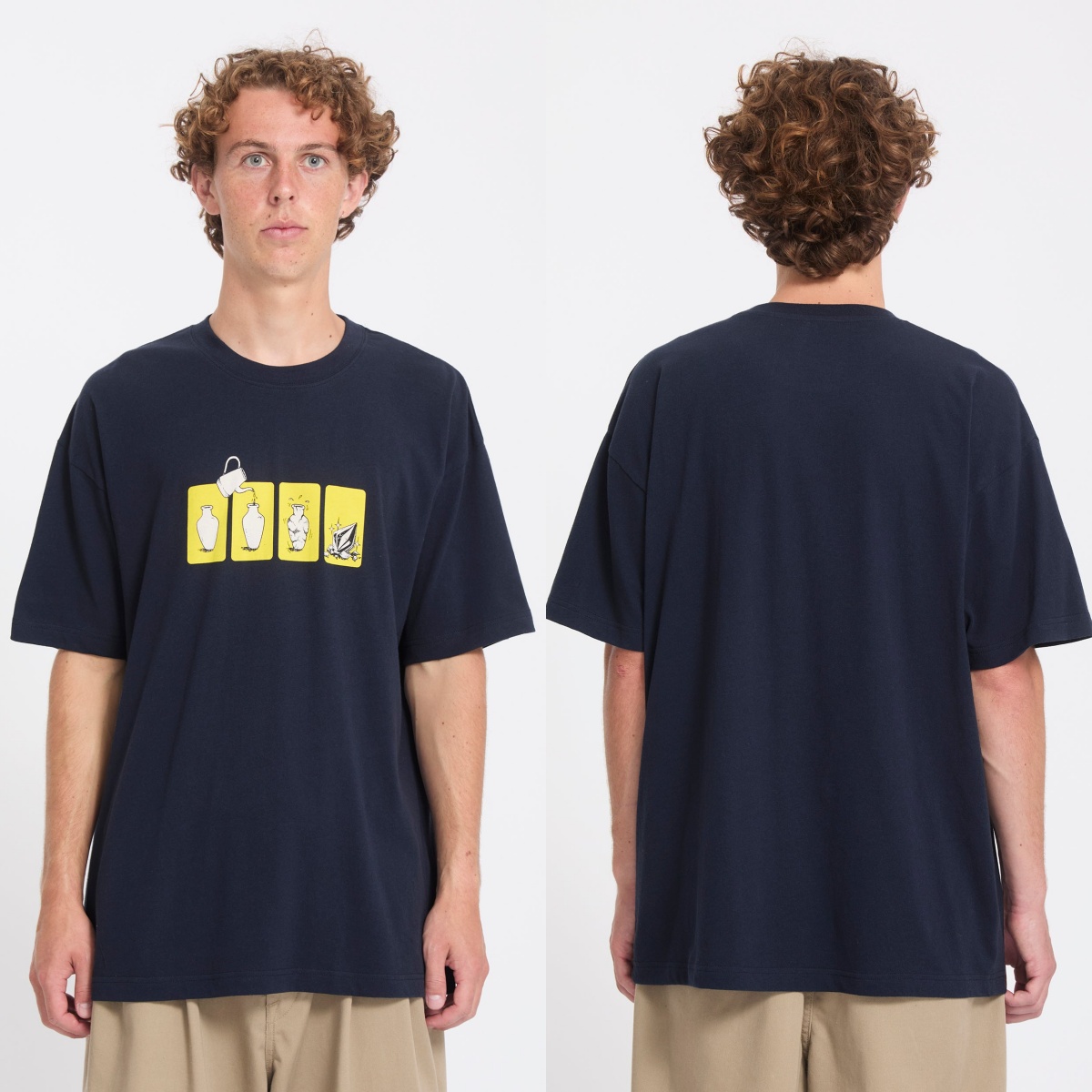 เสื้อยืดลายกราฟิกแบรนด์ White  - Streetwear Brand Trends บทวิจารณ์และราคา