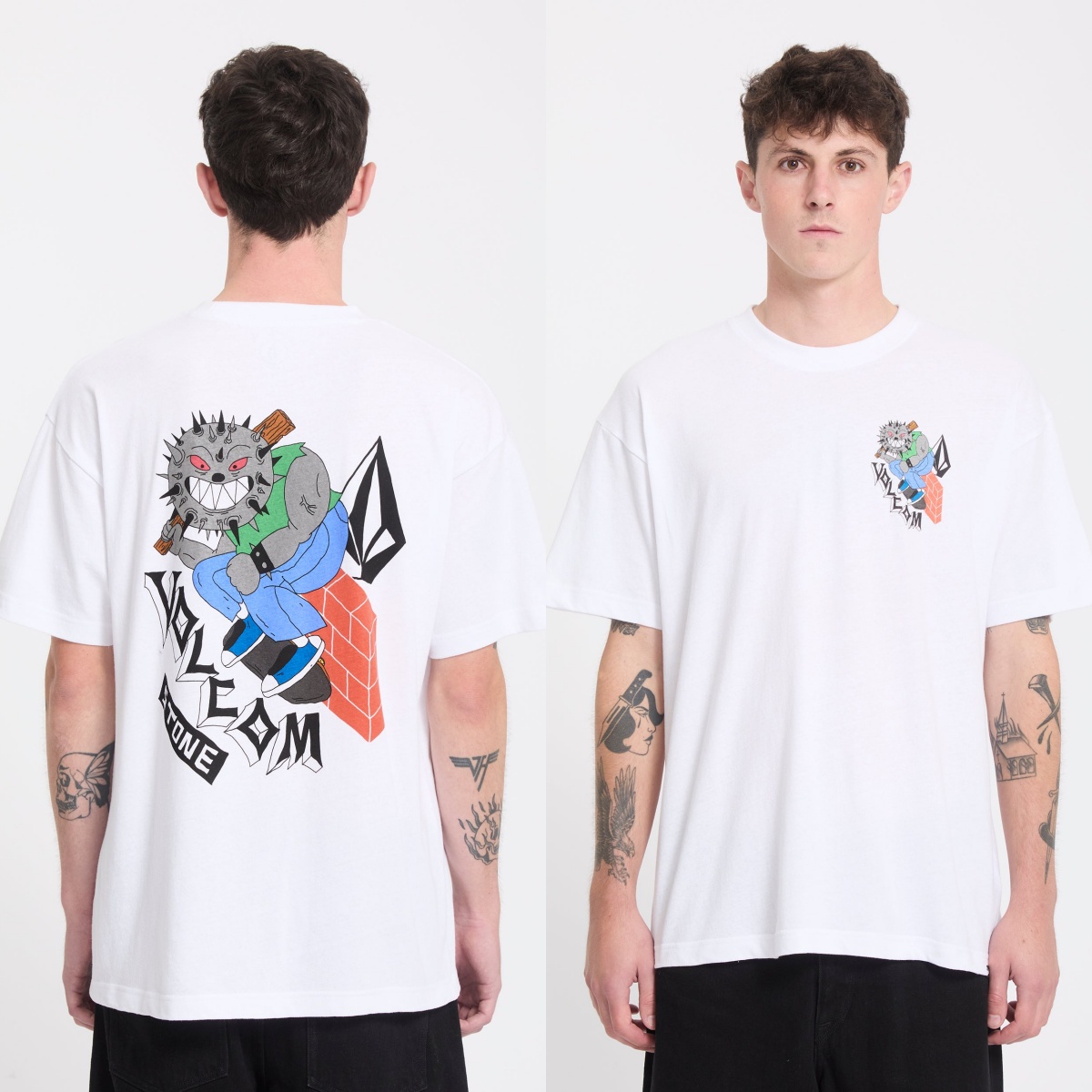 เสื้อยืดลายกราฟิกแบรนด์ Volcom - Streetwear Brand Trends บทวิจารณ์และราคา