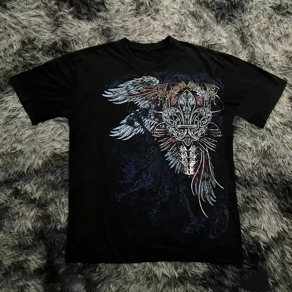 เสื้อยืดลายกราฟิกโลโก้ MMA สไต - Streetwear Brands Logo บทวิจารณ์และราคา